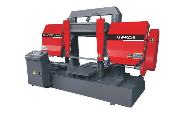 横沥镇GW4250双柱龙门卧式带锯床