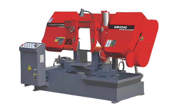 横沥镇GW4240双柱卧式带锯床